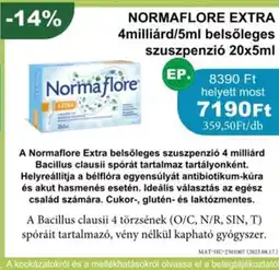 PatikaPlus Normaflore extra 4milliárd/5ml belsőleges szuszpenzió ajánlat