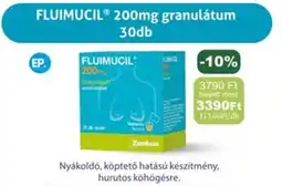 PatikaPlus Fluimucil 200mg granulátum ajánlat