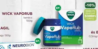 PatikaPlus Wick vaporub ajánlat