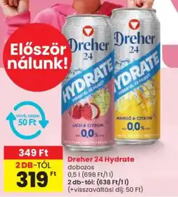 Spar Market Dreher 24 hydrate ajánlat