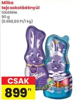 Spar Market Milka tejcsokoládényúl ajánlat