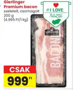 Spar Market Gierlinger premium bacon ajánlat