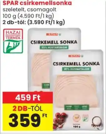 Spar Market Spar csirkemellsonka ajánlat