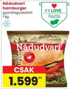 Spar Market Nádudvari hamburger ajánlat