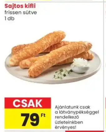 Spar Market Sajtos kifli ajánlat