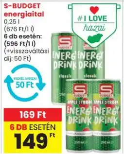 Spar Market S-budget energiaital ajánlat