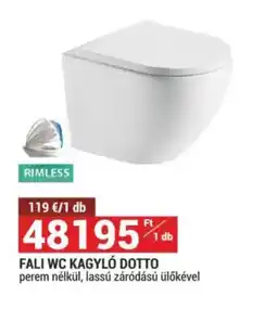 Merkury Market Fali wc kagyló dotto ajánlat