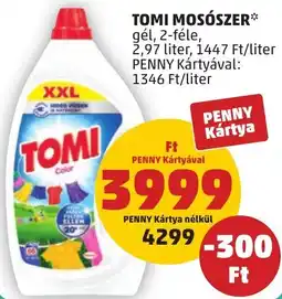 PENNY Tomi mosószer ajánlat