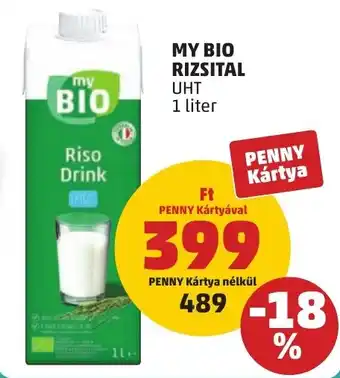 PENNY My Bio rizsital UHT ajánlat