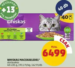 PENNY Whiskas macskaeledel ajánlat