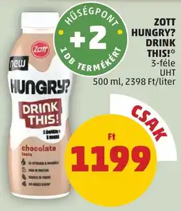 PENNY Zott hungry? Drink this! ajánlat