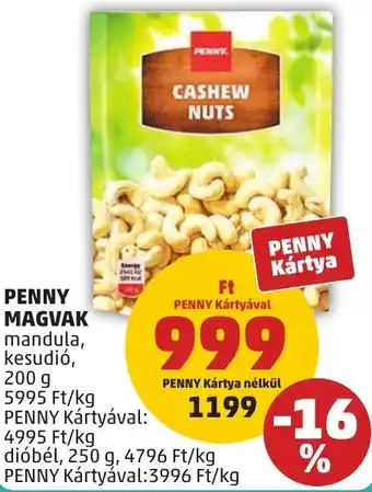 PENNY Penny magvak ajánlat