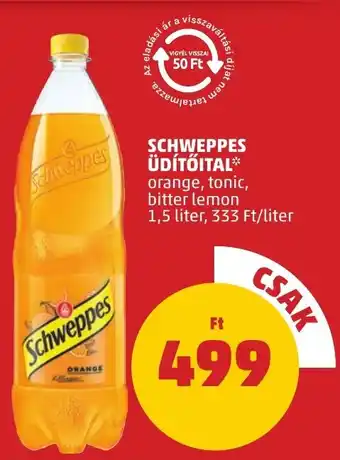 PENNY Schweppes üdítőital ajánlat