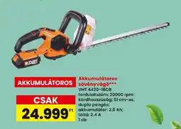 Interspar Akkumulátoros sövényvágó ajánlat