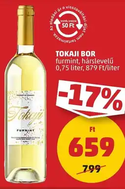 PENNY Tokaji bor ajánlat