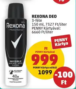 PENNY Rexona deo ajánlat