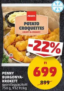 PENNY Penny burgonyakrokett ajánlat