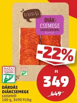 PENNY Dárdás diákcsemege ajánlat