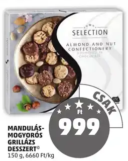 PENNY Mandulás mogyorós grillázs desszert ajánlat