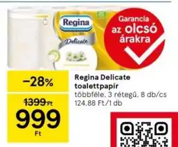 Tesco Regina Delicate toalettpapir ajánlat