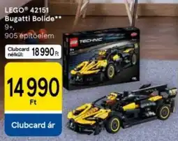 Tesco LEGO 42151 Bugatti Bolide ajánlat