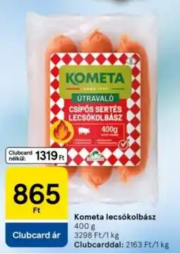 Tesco Kometa lecsókolbász ajánlat