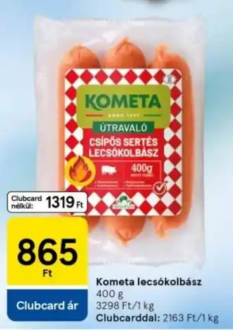 Tesco Kometa lecsókolbász ajánlat