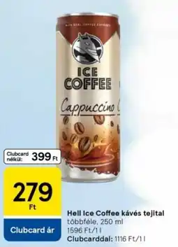 Tesco Hell Ice Coffee kávés tejital ajánlat