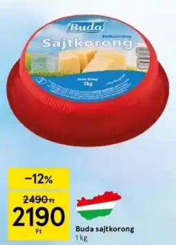 Tesco Buda sajtkorong ajánlat