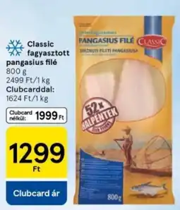 Tesco Classic fagyasztott pangasius filé ajánlat