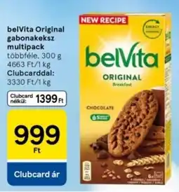 Tesco belVita Original gabonakeksz multipack ajánlat