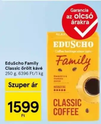 Tesco EduScho Family Classic őrölt kávé ajánlat