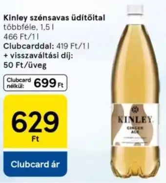 Tesco Kinley szénsavas üdítőital ajánlat