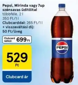 Tesco Pepsi, Mirinda, 7up ajánlat