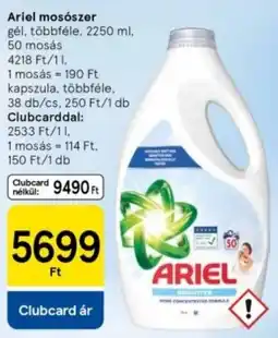 Tesco Ariel mosószer ajánlat