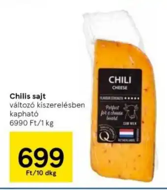 Tesco Chilis sajt ajánlat