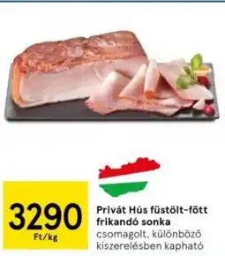 Tesco Privát Hús füstölt-fött frikandó sonka ajánlat