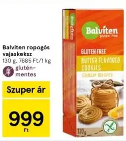 Tesco Balviten ropogós vajaskeksz ajánlat