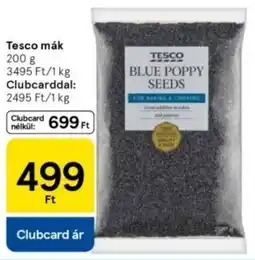 Tesco Tesco mák ajánlat