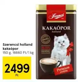 Tesco Szerencsi holland kakaópor ajánlat