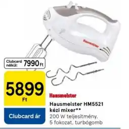 Tesco Hausmeister HM5521 kézi mixer ajánlat