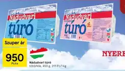 Tesco Nádudvari túró ajánlat