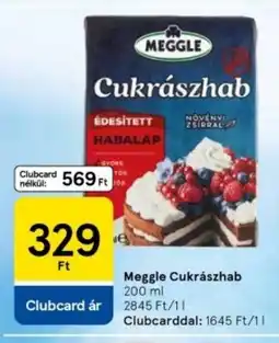 Tesco Meggle Cukrászhab ajánlat