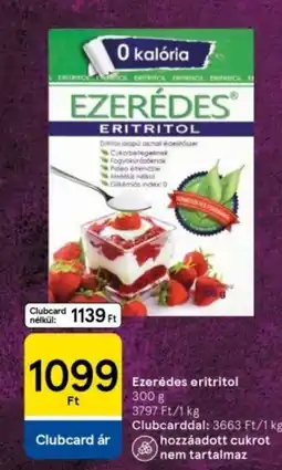 Tesco Ezerédes eritritol ajánlat