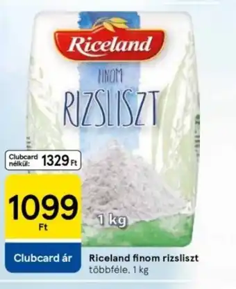 Tesco Riceland finom rizsliszt többféle ajánlat