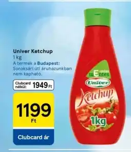 Tesco Univer Ketchup ajánlat