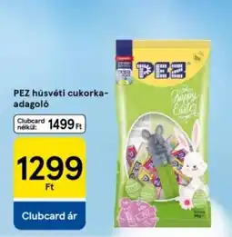 Tesco PEZ húsvéti cukorka- adagoló ajánlat