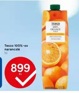 Tesco Tesco 100%-os narancslé ajánlat