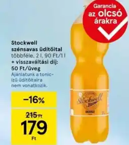 Tesco Stockwell szénsavas üdítőital ajánlat