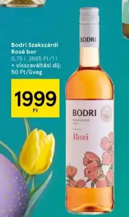 Tesco Bodri Szekszárdi Rosé bor ajánlat